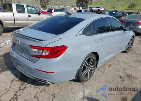 2022 Honda Accord Sport 2.0T из США, поврежденный, VIN 1HGCV2F34NA025482